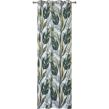 Závěs My Best Home Fiji závěs s kroužky bílý 140 x 260 cm