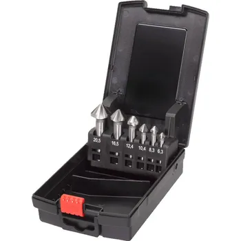 Příslušenství k nářadí MILWAUKEE Sada záhlubníků COUNTERSINK HSS CO, 6 ks