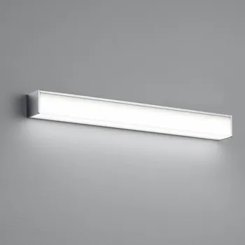 Lampička Helestra Nok LED osvětlení zrcadla 60 cm bílá satinovaná, chrom LED celkem 17 W - Doprava zdarma
