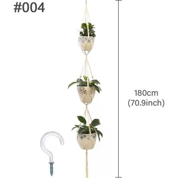 Květináč Ručně vytvořený macrame květináč - 2