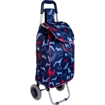 Cestovní taška Nicole Brown Nákupní taška na kolečkách JBST 06 Pes