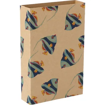 Jednorázové nádobí Reklamní CreaSleeve Kraft 338 papírový kraftový rukáv na zakázku, přírodní