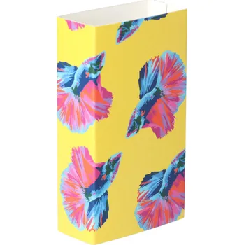 Jednorázové nádobí Reklamní CreaSleeve 336 papírový rukáv na zakázku, bílá