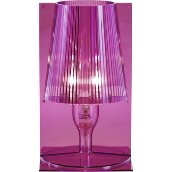 Lampička Kartell Take designová stolní lampa, růžová růžový 1 x 28 W - Doprava zdarma
