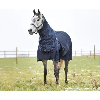 Deka pro koně HORZE Deka výběhová Avalanche Combo 350g modrá, 125 cm