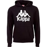 Černá mikina Kappa Taino Hooded 705322-19-4006 Velikost: L