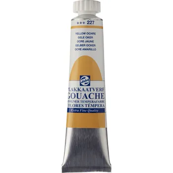 Speciální výtvarná barva TALENS Kvašová barva Gouache Extra Fine - 227 Yellow Ochre Objem: 20 ml