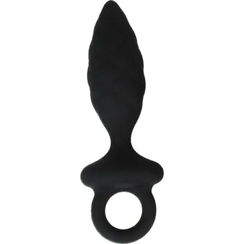 Titus Texture Plug L, silikonový anální kolík 15,5 x 3,7 cm