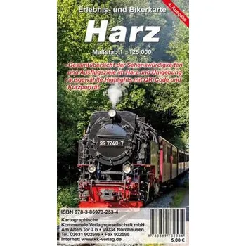 Harz - KKV Kartographische Kommunale Verlagsgesellschaft mbH