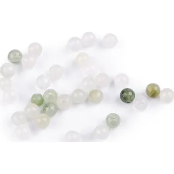 Korálek Minerální korálky Achát Ø4 mm, Balení 84 ks, Varianta achát