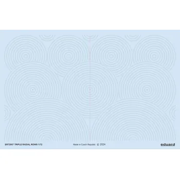 Volný čas Eduard 1/72 Triple radial rows