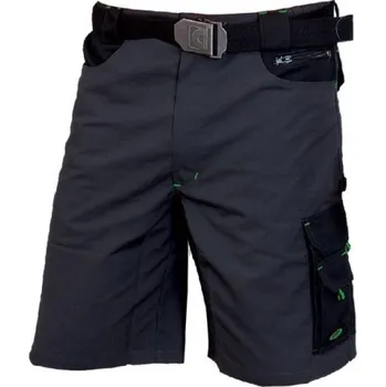 pracovní kraťasy CXS Sirius Elias kraťasy šedé/zelené