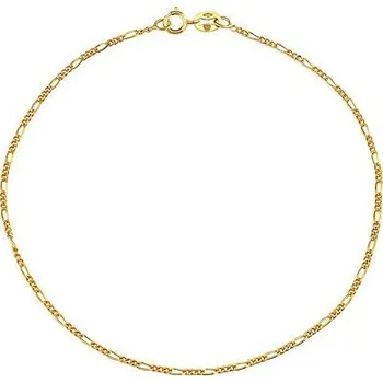 Náramek Zlatý náramek Figaro 1,3 mm - Y varianta 17 cm AWFGD030BGY-17 cm