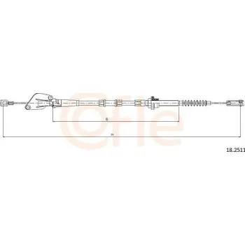 Spojka Tazne lanko, ovladani spojky COFLE 18.2511