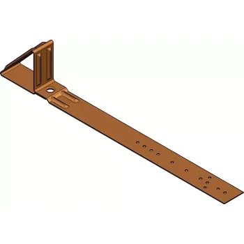 Protisněhový hák plochý SGN 001 RAL 7016 (antracitová)