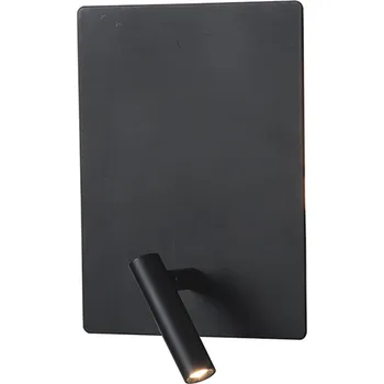 Lampička Zambelis LED světlo na čtení H41, nastavitelné, matně černé černá matná 1 x 3 W LED - Doprava zdarma