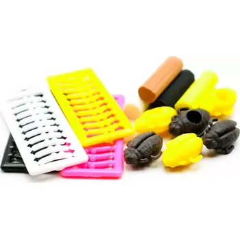 Umělá nástraha ENTERPRISE TACKLE Enterprise zig rig nástrahy - Plovoucí brouci se zarážkami 6+4+4ks