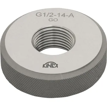 Kroužek mezní závitový K-MET G 1/4" dobrý, DIN&nbsp;EN&nbsp;ISO&nbsp;228 (94303D)