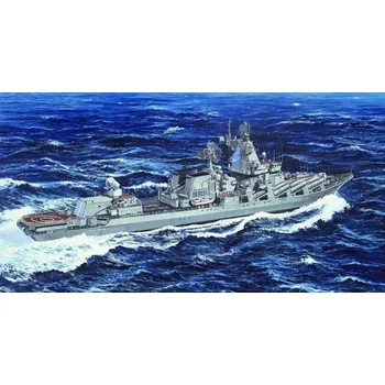 Plastikový model Ukraine Navy Slava Class Cruiser Vilna Ukraina - Trumpeter 05723