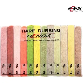 Hends HARE DUBBING BOX - 12 BAREV - SVĚTLÝ