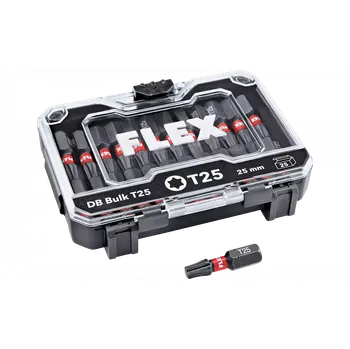 Bit FLEX DB Bulk T25, bity 25ks Torx 25
