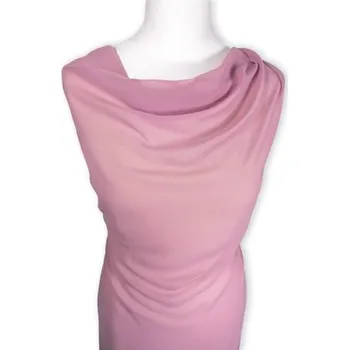 Metráž - Chifon Pes STARORŮŽOVÝ 100278 - Fialová, 145 cm