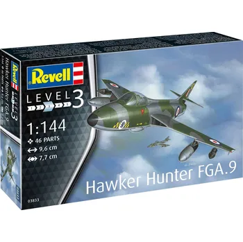 Plastikový model Hawker Hunter FGA.9 - Revell Plastic ModelKit 03833