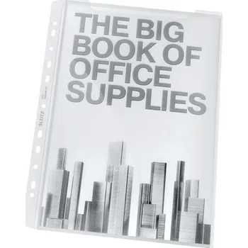 Kapsy s rozšiřitelnou kapacitou "Jumbo", čirá, A4, 180 mikron, 20 mm, LEITZ