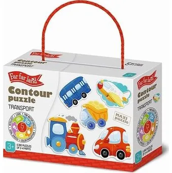 ostatní stavebnice Kids Do Outline Puzzle - Transport