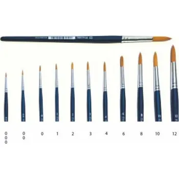 Umělecký štětec Tenký syntetický štětec (velikost 000) - Italeri Script liner synthetic brush 51261