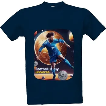 Pánská móda Tričko s potiskem Triko Football is my universe pánské