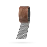 Bramac větrací pás okapní ALU 100 cihlově červená/černá