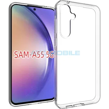 Pouzdro na mobilní telefon Měkký TPU kryt Samsung Galaxy A55 5G (SM-A556B) čirý a zpět 18 Kč s ATC Clubem