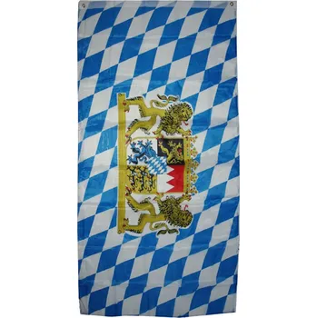 Vlajka Bayern Bavorsko Vlajka