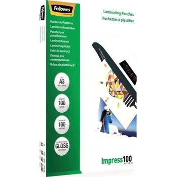 Laminovací fólie Laminovací fólie Fellowes A3 100 mic lesklé