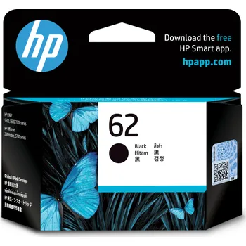HP 62 Tri-color Original Ink Cartridge (165 pages)