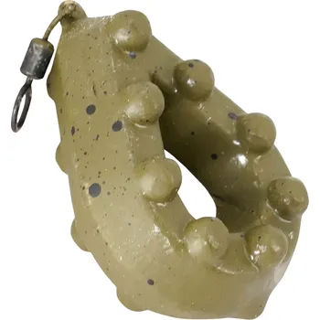 RCG Olověná Zátěž Grippa S Obratlíkem Green Coated Hmotnost: 85gr