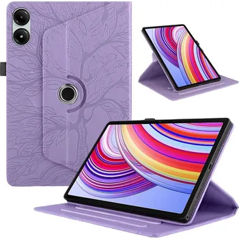 Pouzdro na mobilní telefon Kožený Obal Na Xiaomi Redmi Pad Pro Barva: Fialová