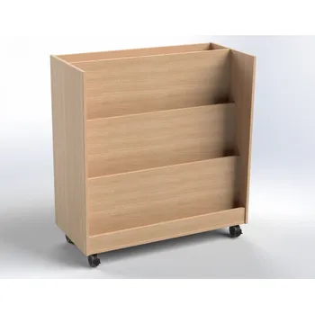 Knihovna Knihovna na kolečkách - 3 patra