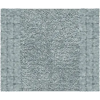 Koupelnová předložka LineaDue Předložka koupelnová Chess 50x60 cm, šalvějová