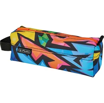 Penál Hetlitz Pouzdro Quatttro Neon Art