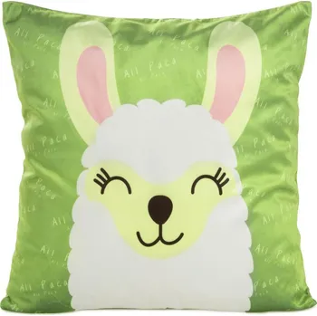 Povlak na polštářek Dětský dekorační povlak na polštář 45x45 cm - alpaka