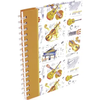 Zápisník Zápisník A5 - Hudební nástroje