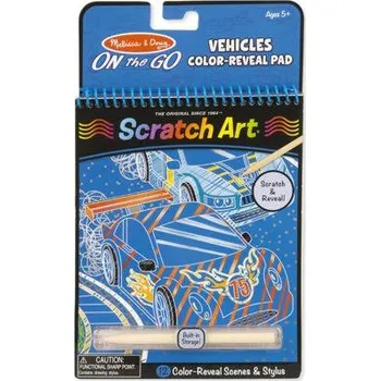 Dětské zboží Melissa & Doug Škrabací obrázky Auta