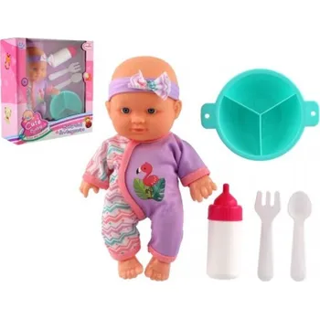 Panenka Panenka miminko 20cm pevné tělo s doplňky