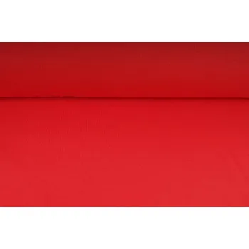 Funkční materiál, tričkovina, červená, metráž, látka - VÝPRODEJ