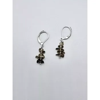 Náušnice Náušnice Záhněda sekané č.3