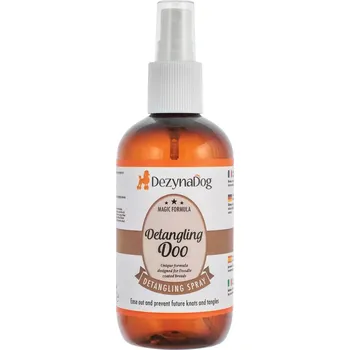 Kosmetika pro psa Dezyna Dog Rozčesávač na kudrnatou srst Detangling Doo Obsah: 250ml