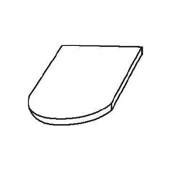 Bramac Opál engoba taška hřebenová antracitová