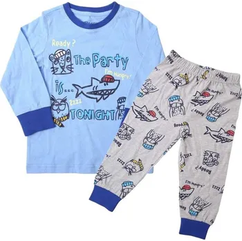 Chlapecké pyžamo Chlapecké pyžamo Wolf S2151B světle modré